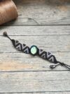 Shadow Line Blue-Green Labradorite Bracelet - Image 2