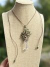 Tree of Life Pandent with Clear Quartz Point