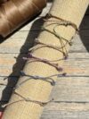 Mosslight Green Labradorite Macrame Bracelet - Image 5