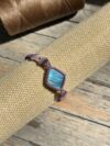 Aurora Bloom Blue Flash Labradorite Bracelet
