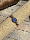 Midnight Ember Deep Blue Labradorite Bracelet