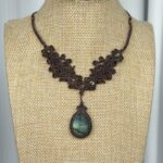 Green-Blue Labradorite Necklace