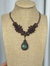 Green-Blue Labradorite Necklace