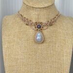 Rainbow Moonstone Choker