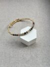 Tourmaline Wire-Wrapped Adjustable Bracelet - Image 2
