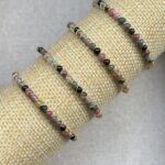 Tourmaline Wire-Wrapped Adjustable Bracelet
