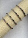 Tourmaline Wire-Wrapped Adjustable Bracelet