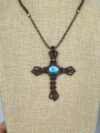 Labradorite Cross Necklace - Image 2
