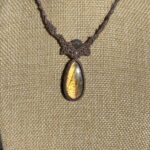 Gold Flash Labradorite Necklace