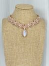 Moonstone with Pearl Choker Necklace - Image 6
