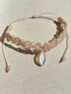 Moonstone with Pearl Choker Necklace - Image 3