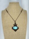Blue Fire Labradorite Necklace - Image 2