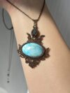Blue Fire Labradorite Necklace - Image 4