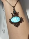 Blue Fire Labradorite Necklace