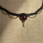 Garnet Choker Necklace