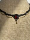 Garnet Choker Necklace