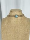 Heart-shaped Labradorite Necklace