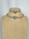 Heart-shaped Labradorite Necklace - Image 3