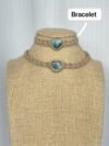 Heart-shaped Labradorite Necklace - Image 2