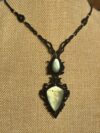 Guardian Shield Labradorite Necklace - Image 4
