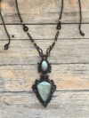 Guardian Shield Labradorite Necklace - Image 3