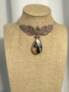 Strong Multicolor Labradorite Necklace - Image 4