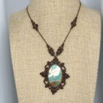 Ocean Jasper Necklace for Clam and Grounded