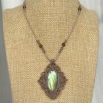 Green Flash Labradorite Necklace