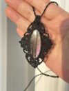 Purple Flash Labradorite Necklace - Image 5