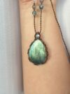 Green Labradorite Necklace - Image 4