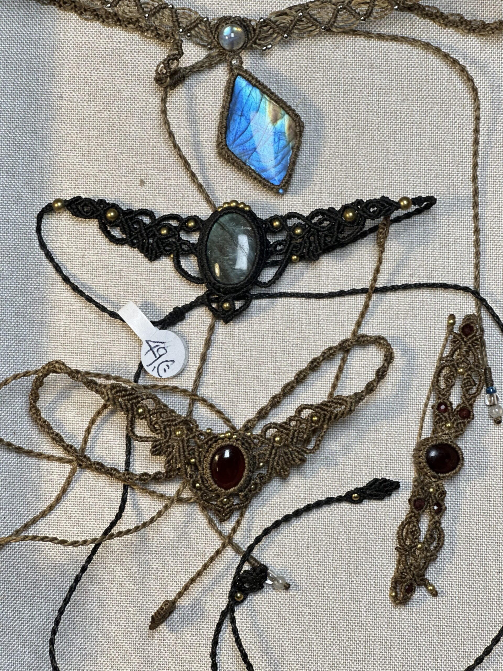 img_8022-3 Necklaces and Bracelet for Kelly - Image 1