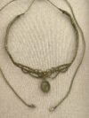 Prehnite Jewelry Set - Image 3