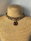 Garnet Choker Necklace - Image 2