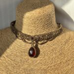 Garnet Choker Necklace