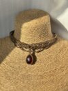 Garnet Choker Necklace
