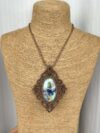 Electric Blue Labradorite Necklace - Image 4