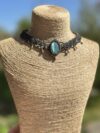 Blue Flash Labradorite Choker Necklace - Image 5