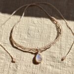 Emotional Balance Moonstone Choker Necklace