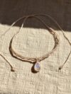 Emotional Balance Moonstone Choker Necklace