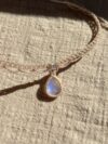 Emotional Balance Moonstone Choker Necklace - Image 3