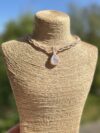 Emotional Balance Moonstone Choker Necklace - Image 2