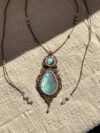Green Labradorite Pendant Necklace
