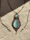 Green Labradorite Pendant Necklace - Image 5
