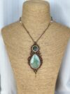 Green Labradorite Pendant Necklace - Image 4