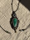 Transformation Protection Clarity Malachite Pietersite Pendant Necklace - Image 6