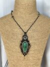 Transformation Protection Clarity Malachite Pietersite Pendant Necklace - Image 5