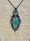 Transformation Protection Clarity Malachite Pietersite Pendant Necklace - Image 4