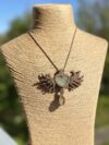 Love Protection Intuition Labradorite Heart Pendant Necklace - Image 4