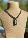 Blue-green Labradorite Necklace - Image 2