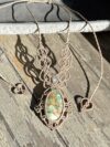 Calming Grounding Emotional Balance Ocean Jasper Necklace
